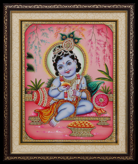 Baby Krishna Laddu Gopal Leela