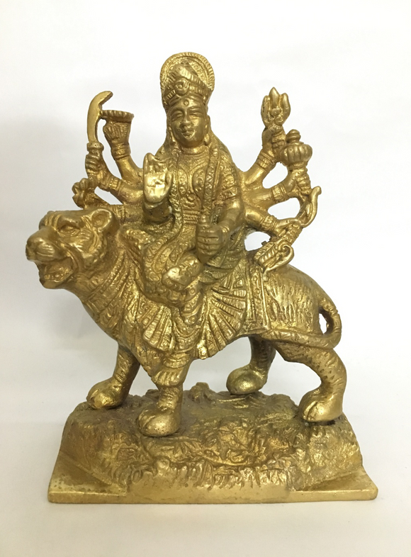 Goddess Durga Blessing Posture (Ashirwad Mudra)