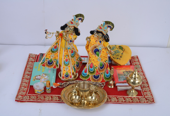 Sri Radha Krishna Puja Kit